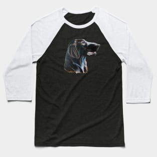 Flatcoated retriever - color Baseball T-Shirt